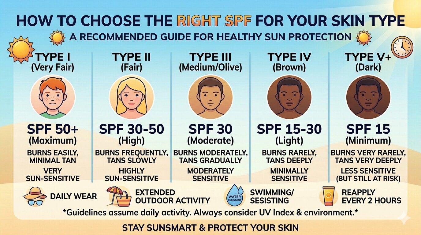 How to Choose the Right SPF for Your Skin Type – Qikini