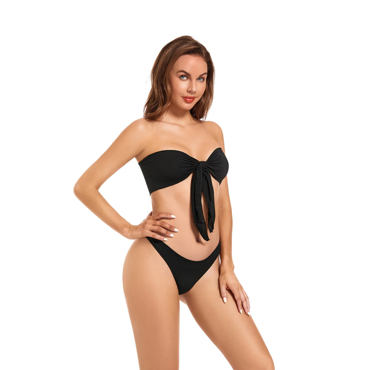 Qikini bow-tie bikini product photo